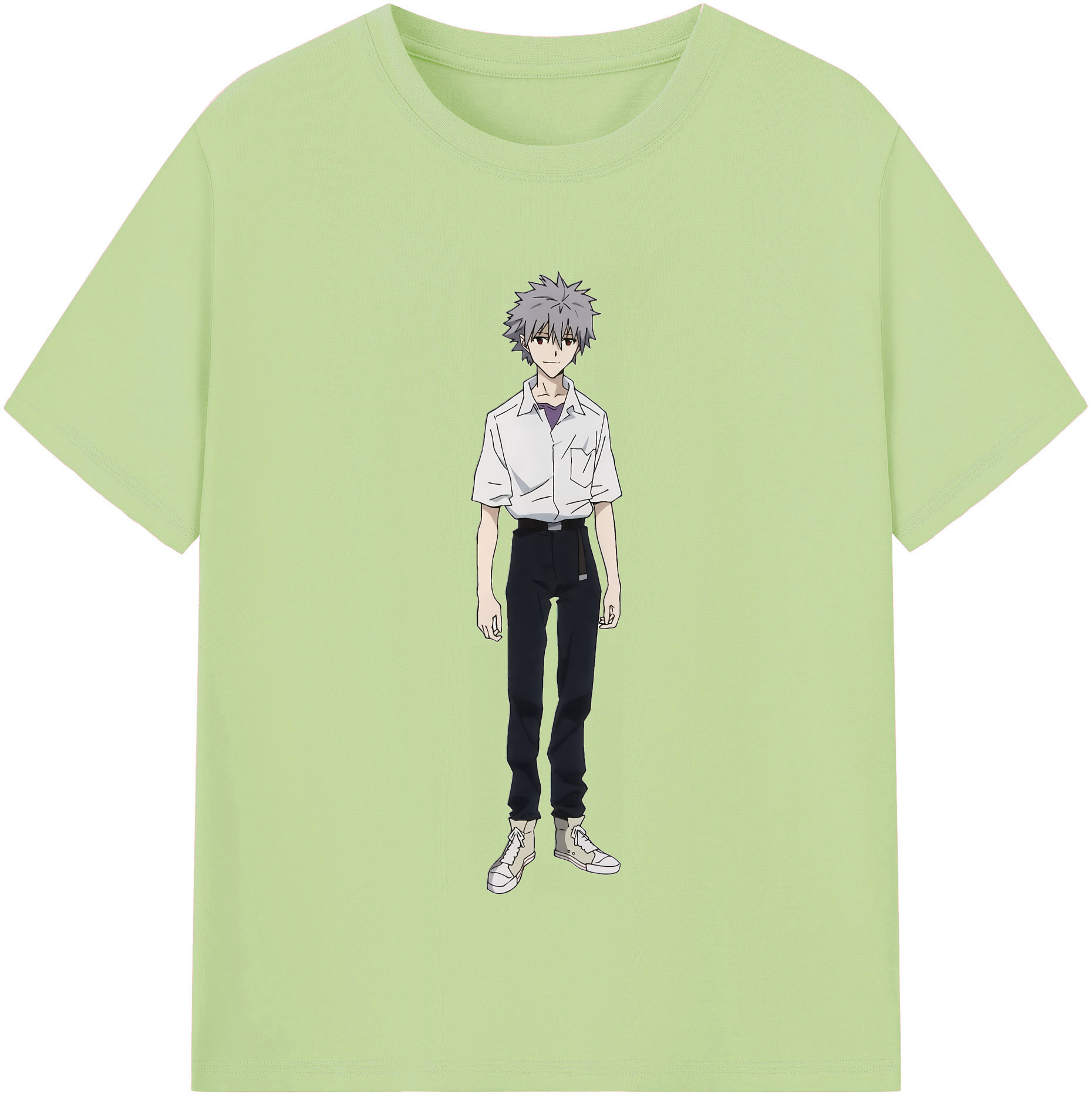 （画像用） EVA 新世紀エヴァンゲリオン 綿100％半袖Tシャツ（フロントプリント）